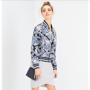 HP❣️NWOT Blank NYC floral bomber jacket S